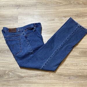 LRL Lauren Jeans Co. Size 12 Classic Straight Cut 5 Pocket High Rise Mom